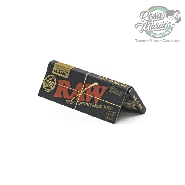 RAW Black papel natural Unrefined 1/4 - Imagen 5