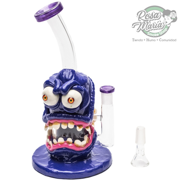BONG DE VIDRIO MONSTER CHICO ( LOQ0184) – MIX COLOR - Imagen 3