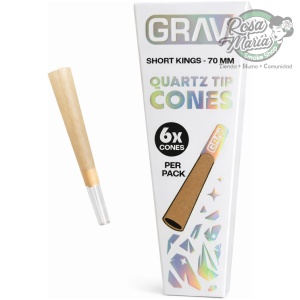 Grav Labs Quartz Tip Cones - Natural