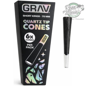 Grav Labs Quartz Tip Cones - Black