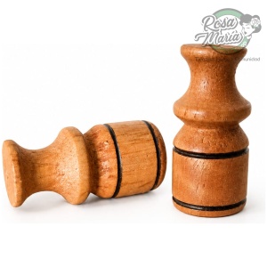 Hitter Boquilla de madera matabachas dos rayas